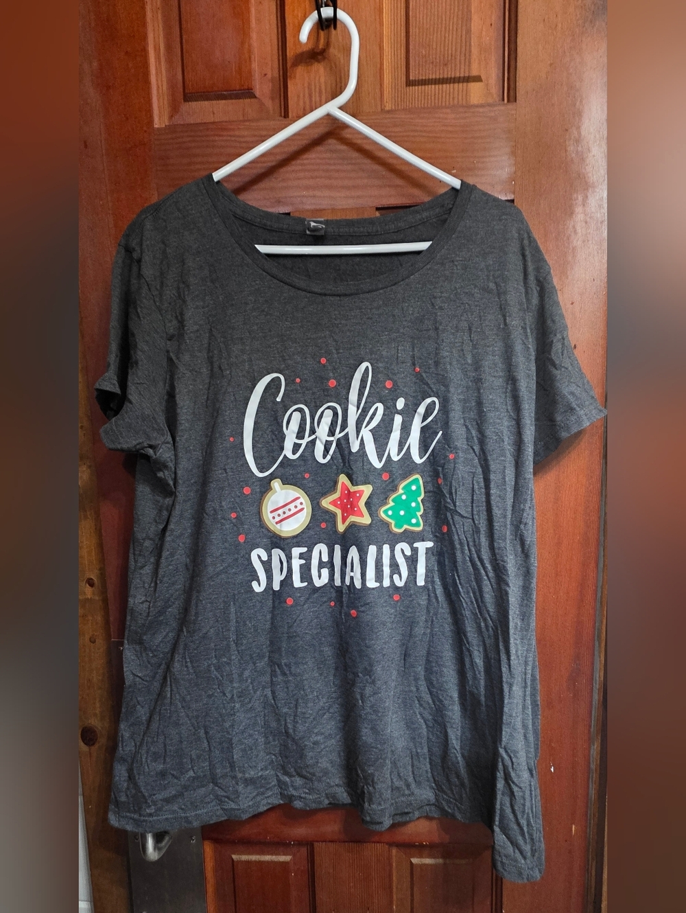 Cookie Specialist Graphic Tee - Charcoal Gray